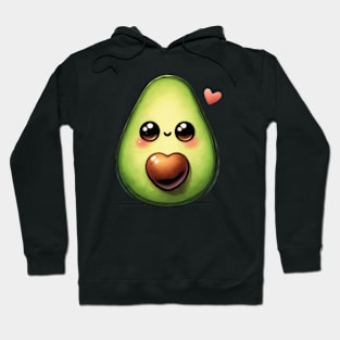 Kawaii Avocado Hoodie